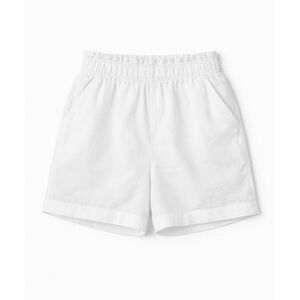 h & m • linen shorts